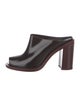 Marina Moscone Patent Leather Mules