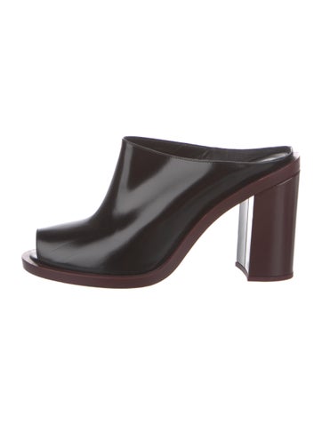 Marina Moscone Pumps Patent Leather Mules 8
