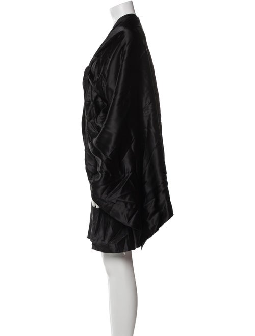 Marina Moscone V-Neck Knee-Length Dress