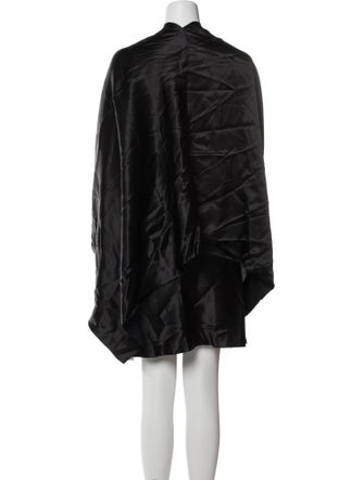 Marina Moscone V-Neck Knee-Length Dress