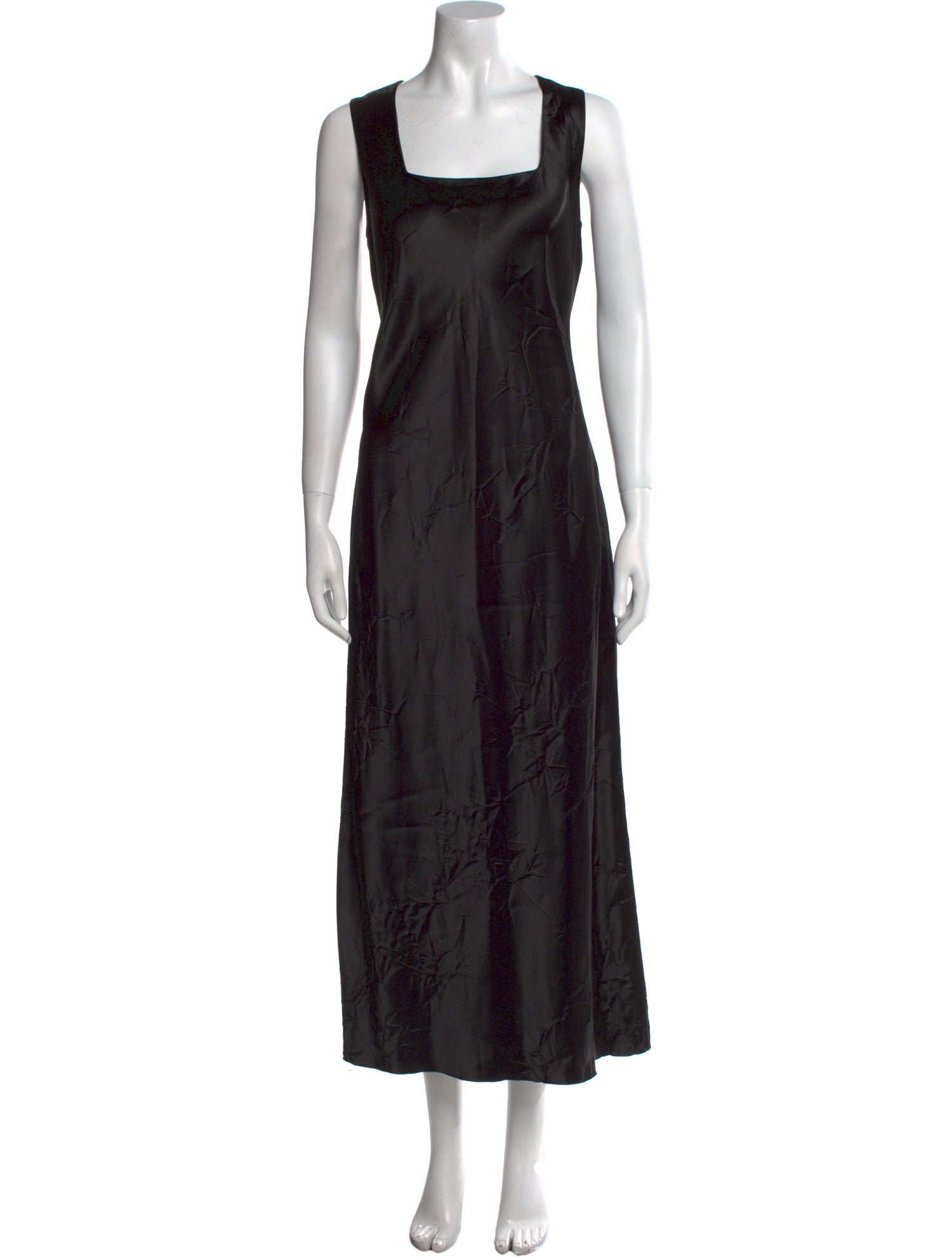 Marina Moscone Square Neckline Long Dress
