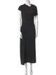 Marina Moscone Cowl Neck Long Dress