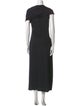 Marina Moscone Cowl Neck Long Dress