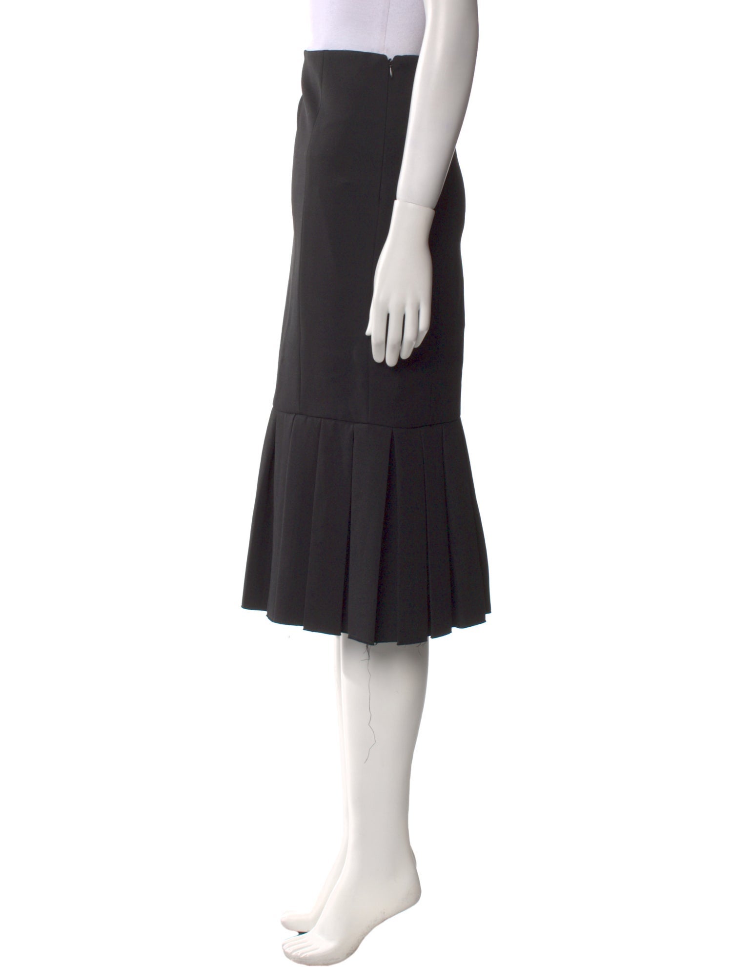 Marina Moscone Nylon Knee-Length Skirt