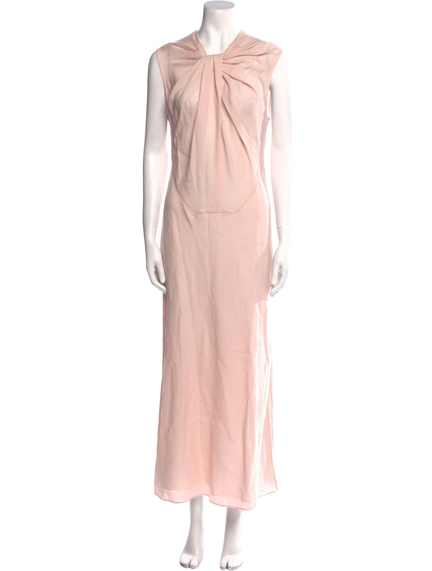 Marina Moscone Virgin Wool Long Dress w/ Tags