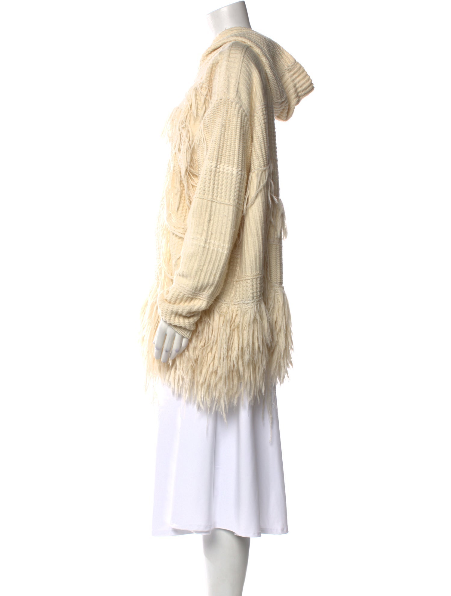 Marina Moscone Striped Crew Neck Sweater