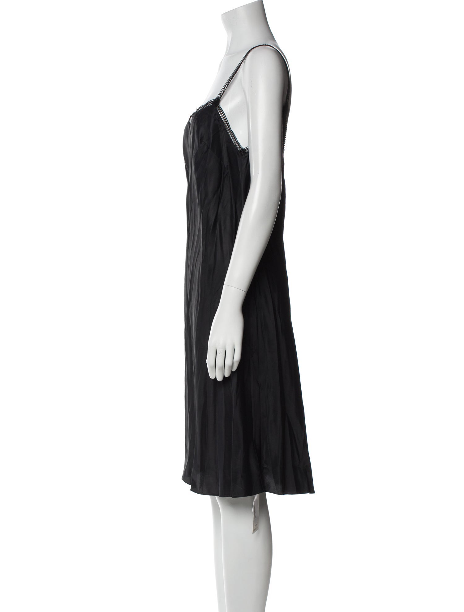 Marina Moscone V-Neck Knee-Length Dress