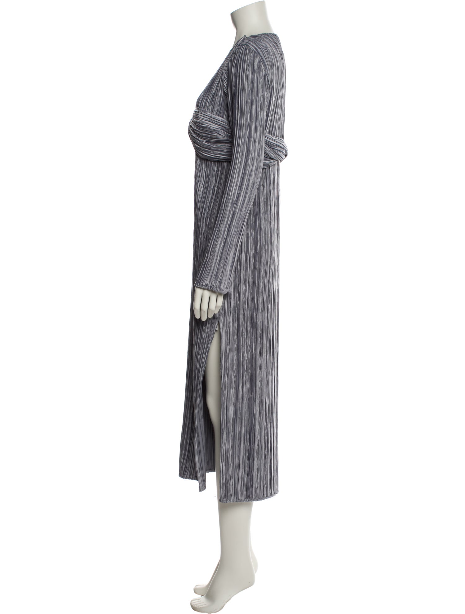Marina Moscone Striped Long Dress w/ Tags