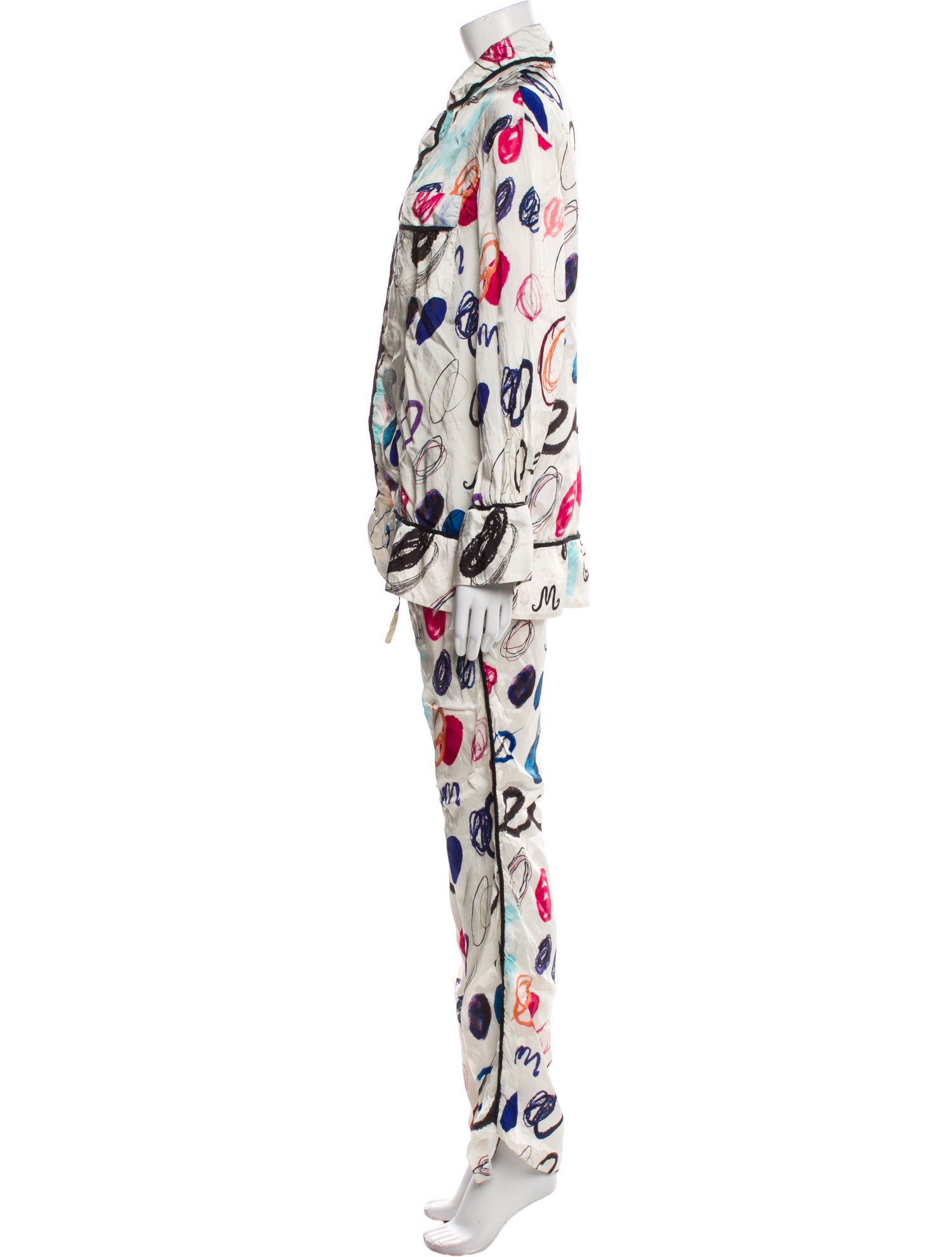 Marina Moscone Printed Pajamas