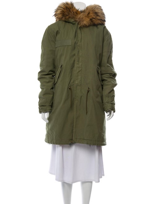 Mr & Mrs Italy Army Mini Parka green