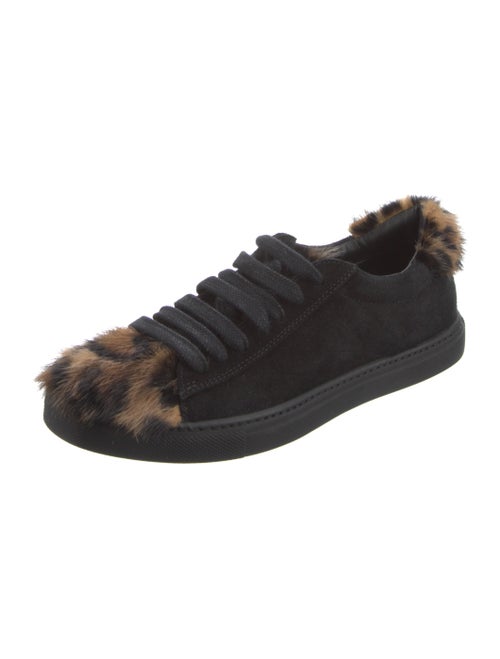 Mr & Mrs Italy Suede Animal Print Sneakers
