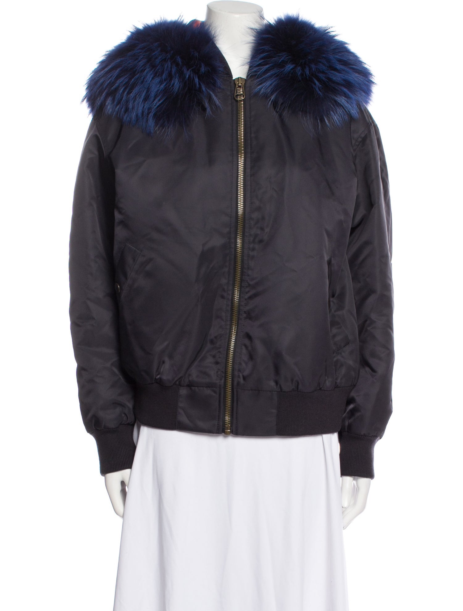 Mr&Mrs Italy Light Blue Polyamide Women Jacket