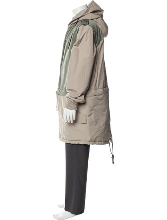 Mr & Mrs Italy Colorblock Pattern Parka