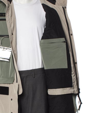 Mr & Mrs Italy Colorblock Pattern Parka