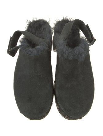 Mr & Mrs Italy Suede Studded Accents Mules