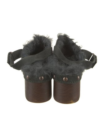 Mr & Mrs Italy Suede Studded Accents Mules