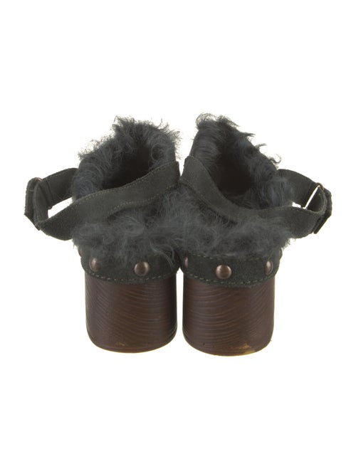 Mr & Mrs Italy Suede Studded Accents Mules