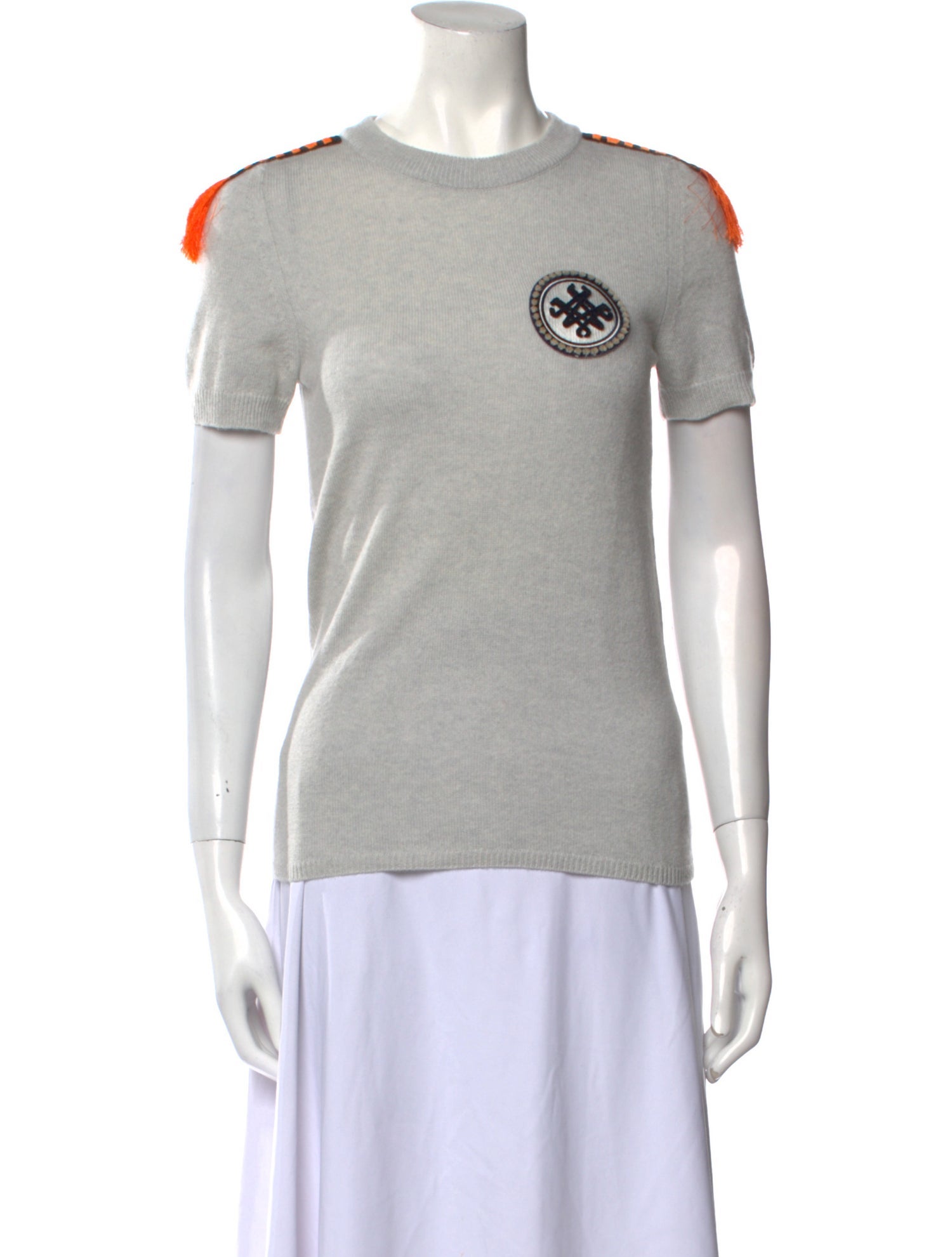 Mr & Mrs Italy Graphic Print Crew Neck Sweater