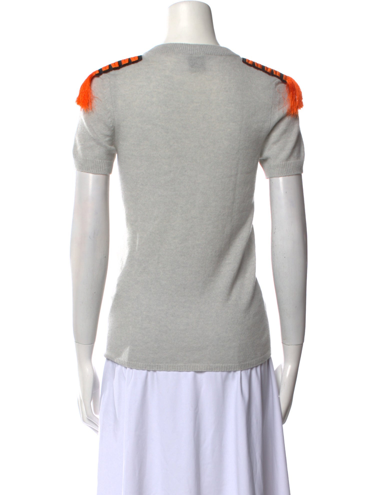 Mr & Mrs Italy Graphic Print Crew Neck Sweater