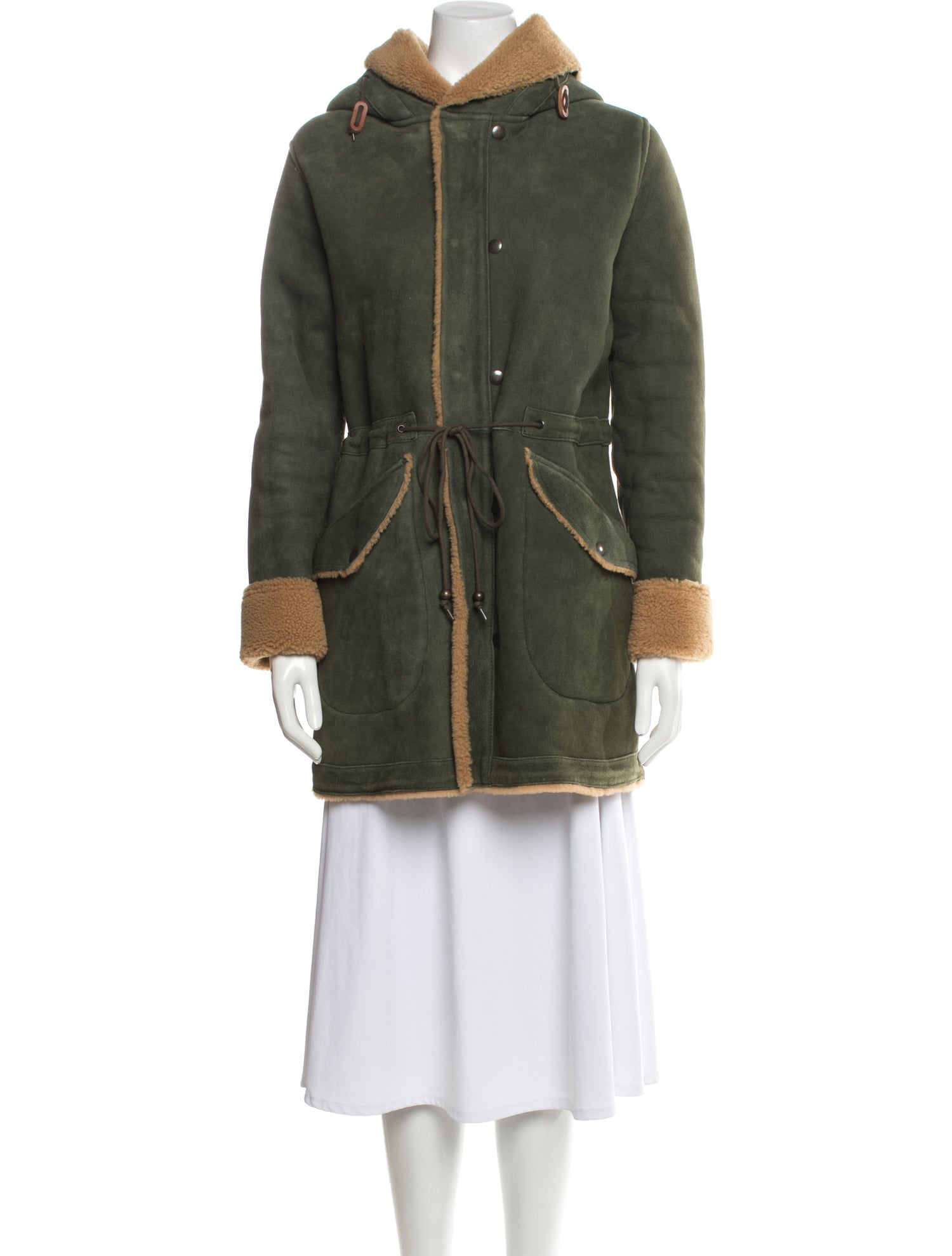 Mr & Mrs Italy Lambskin Parka