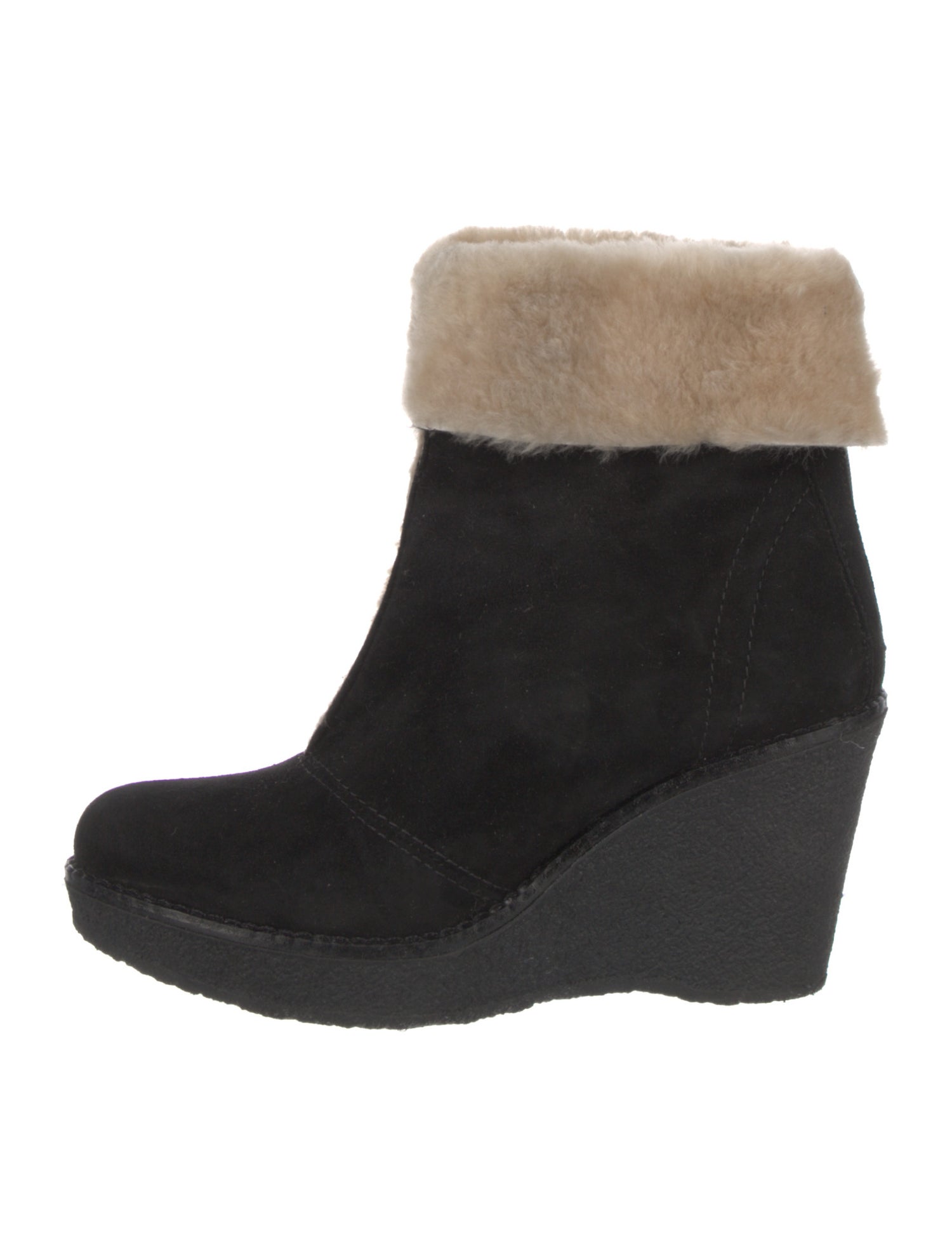 Mr & Mrs Italy Suede Colorblock Pattern Boots