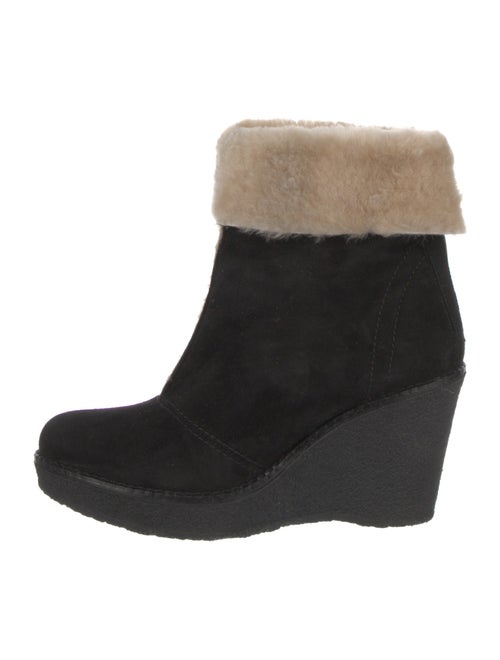 Mr & Mrs Italy Suede Colorblock Pattern Boots