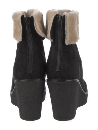 Mr & Mrs Italy Suede Colorblock Pattern Boots
