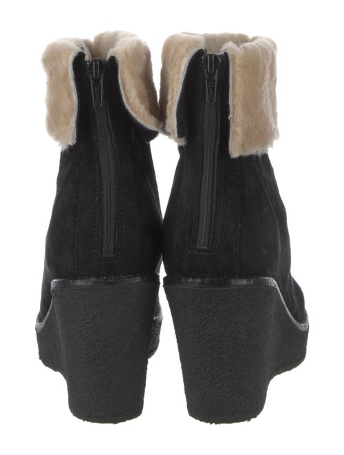 Mr & Mrs Italy Suede Colorblock Pattern Boots