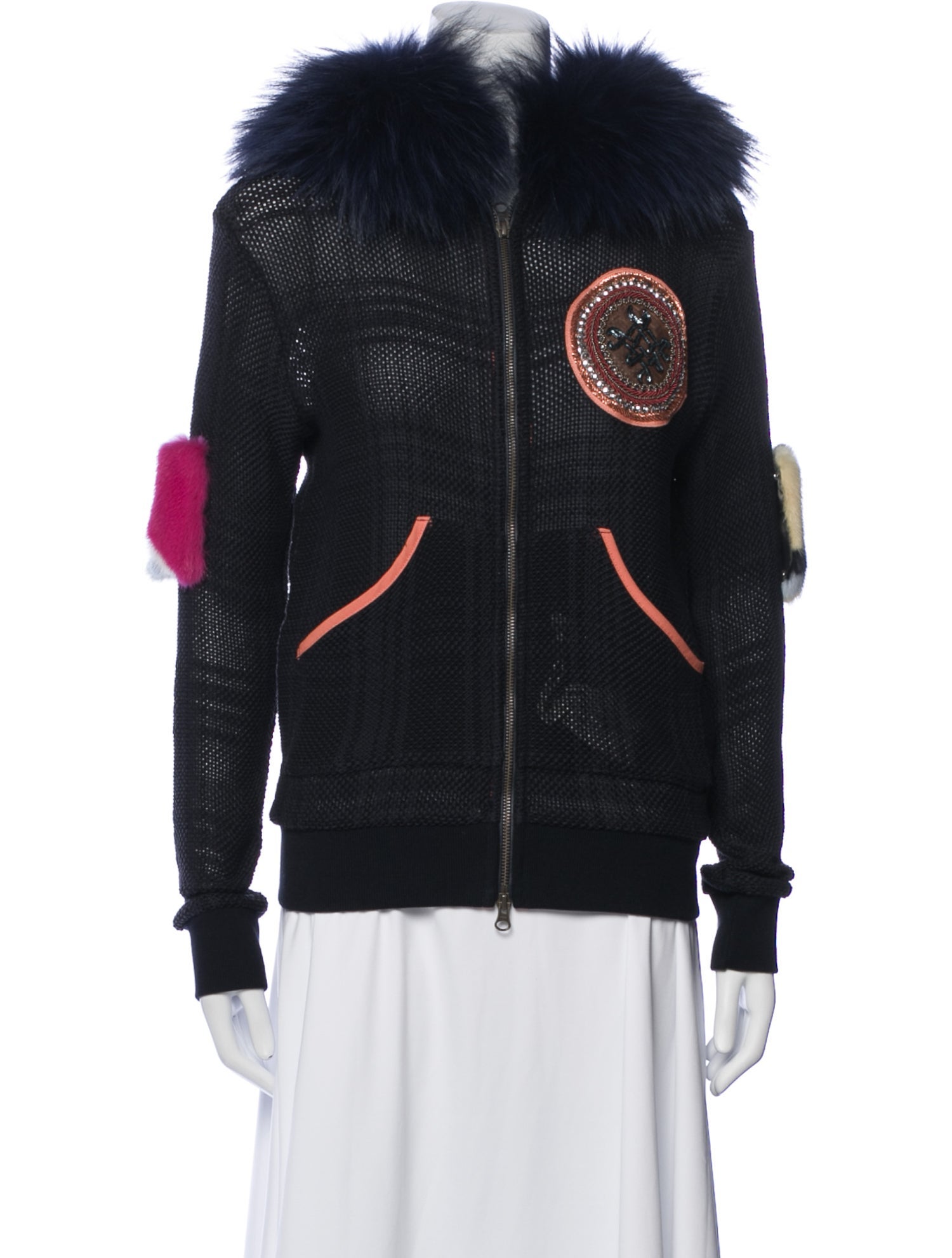 Mr & Mrs Italy Printed Bomber Jacket w/ Tags