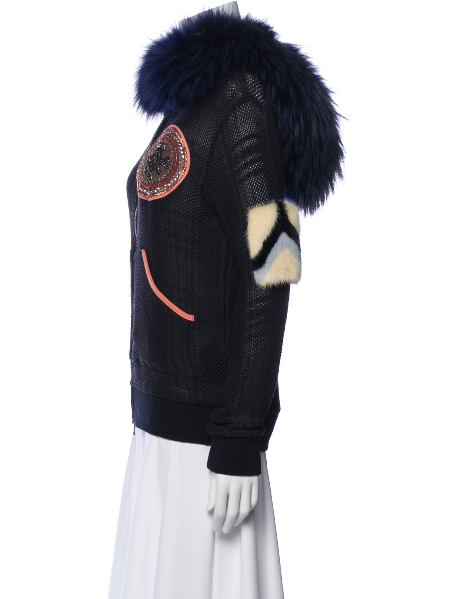 Mr & Mrs Italy Printed Bomber Jacket w/ Tags