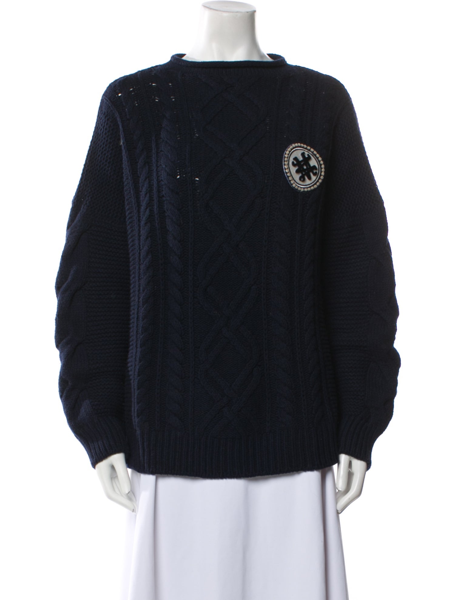 Mr & Mrs Italy Wool Bateau Neckline Sweater