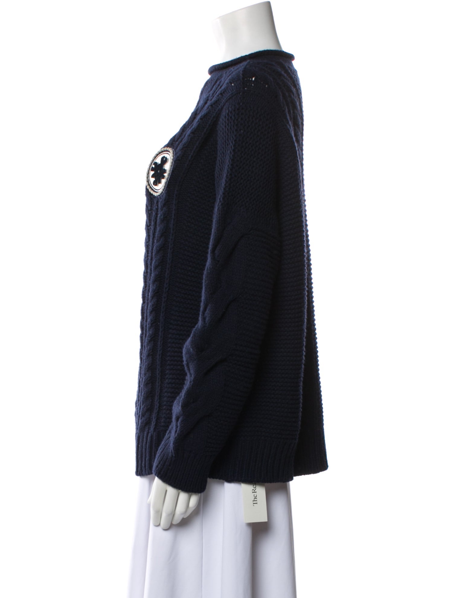 Mr & Mrs Italy Wool Bateau Neckline Sweater