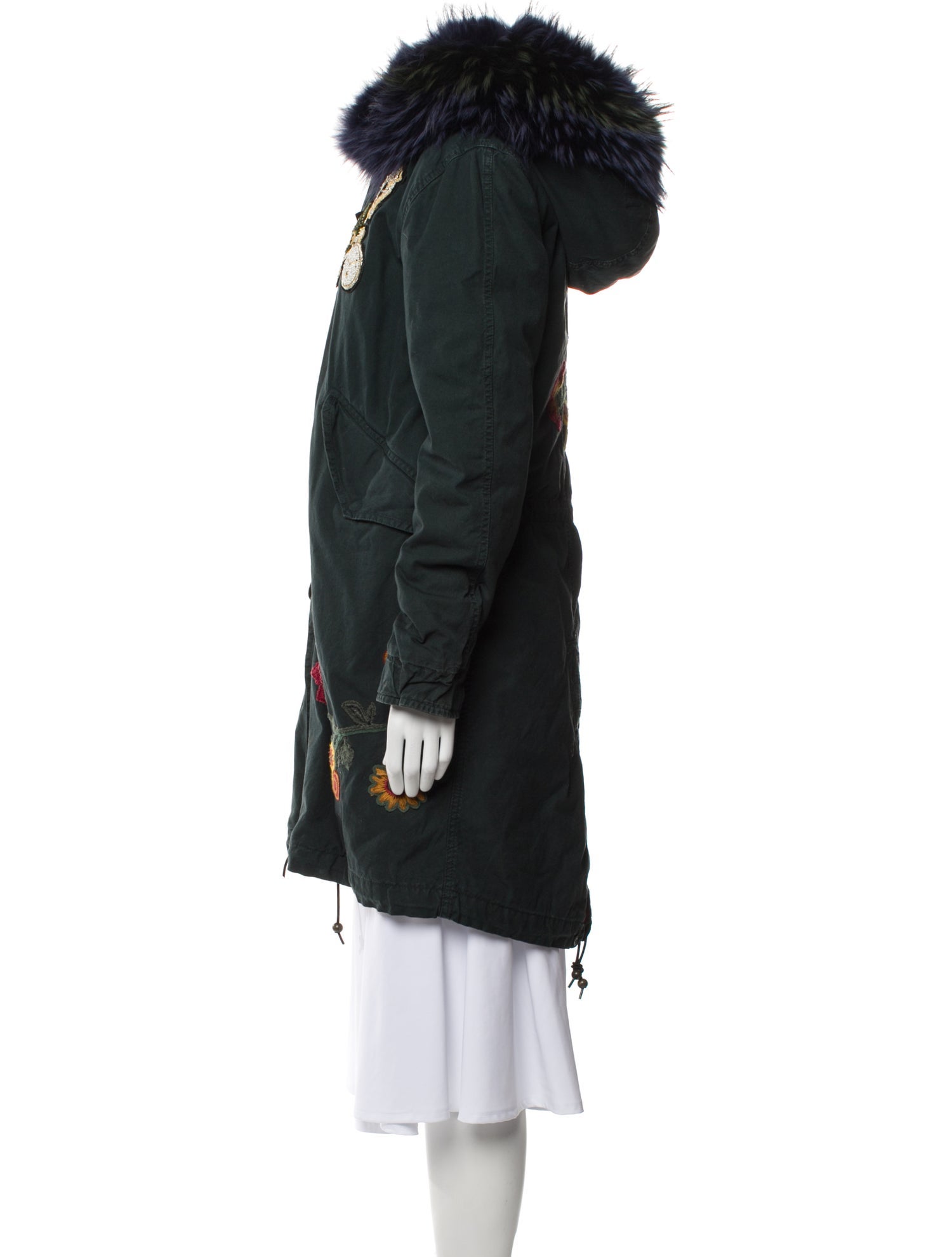 Mr & Mrs Italy Floral Print Parka