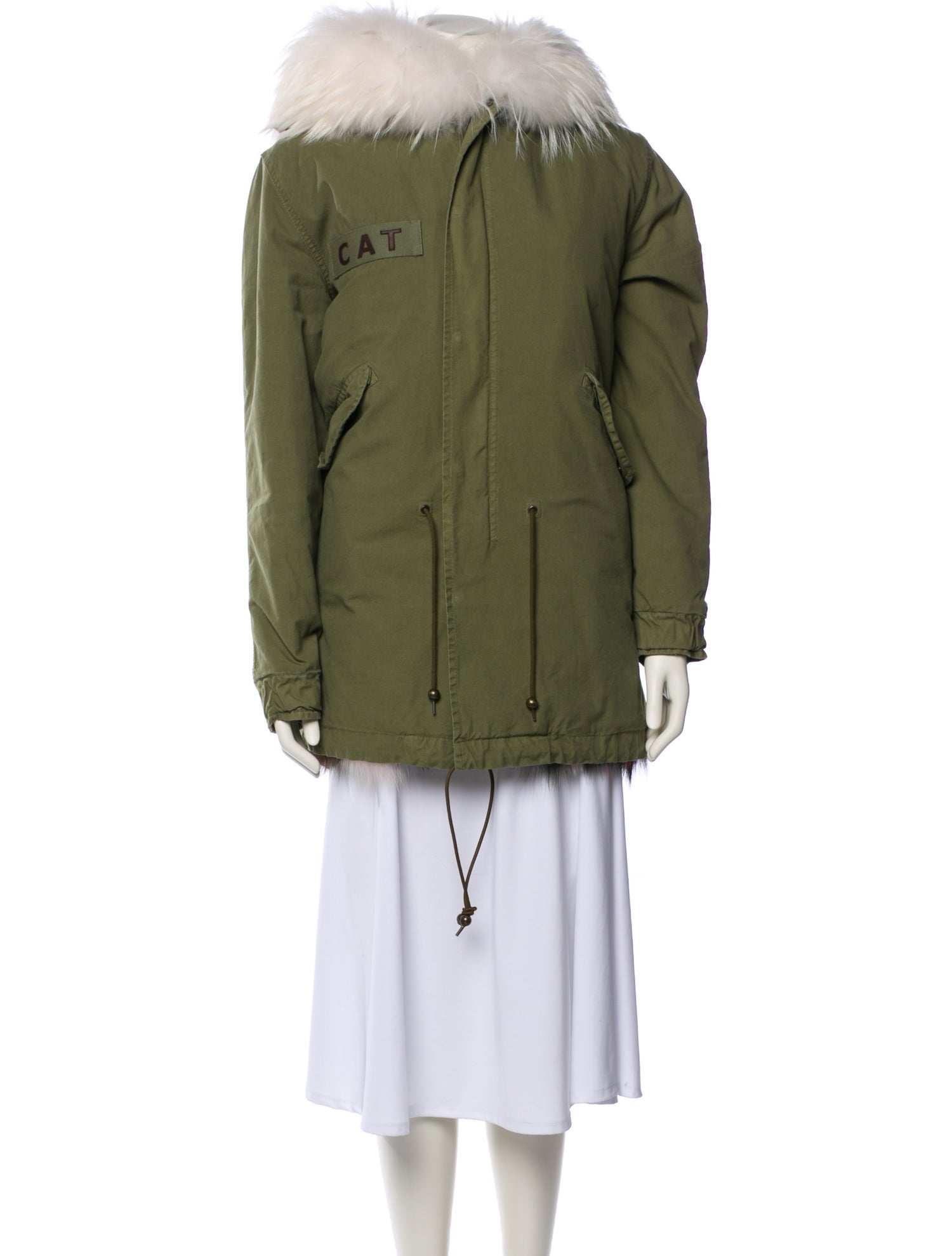 Mr & Mrs Italy Fur Trimmed Parka w/ Tags w/ Tags