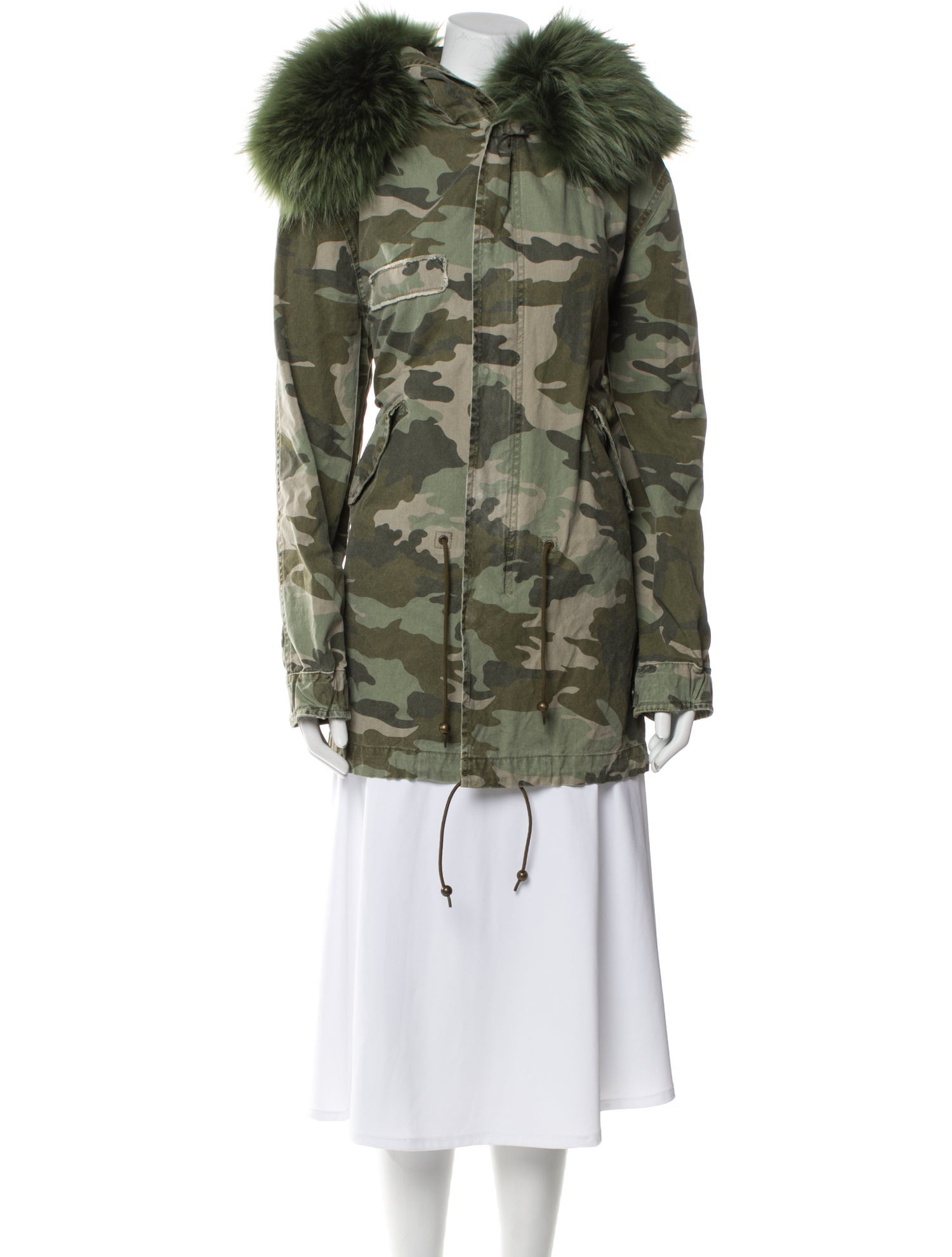 Mr & Mrs Italy Camouflage Print Utility Jacket