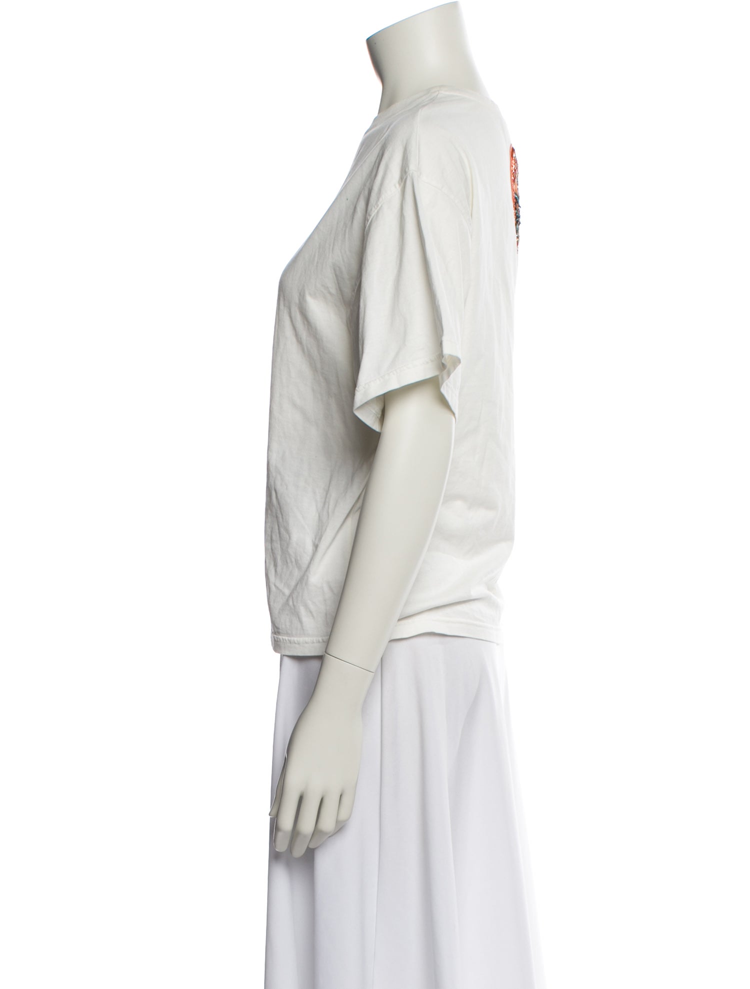 Mr & Mrs Italy Scoop Neck Short Sleeve T-Shirt