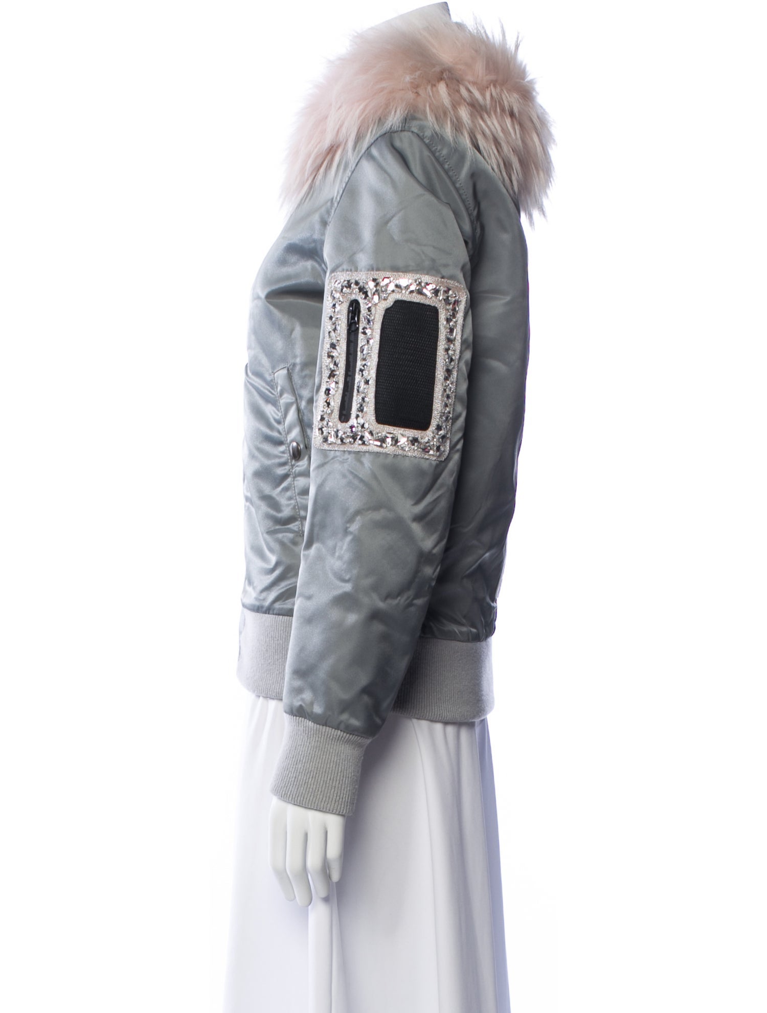 Mr & Mrs Italy Nylon Bomber Jacket