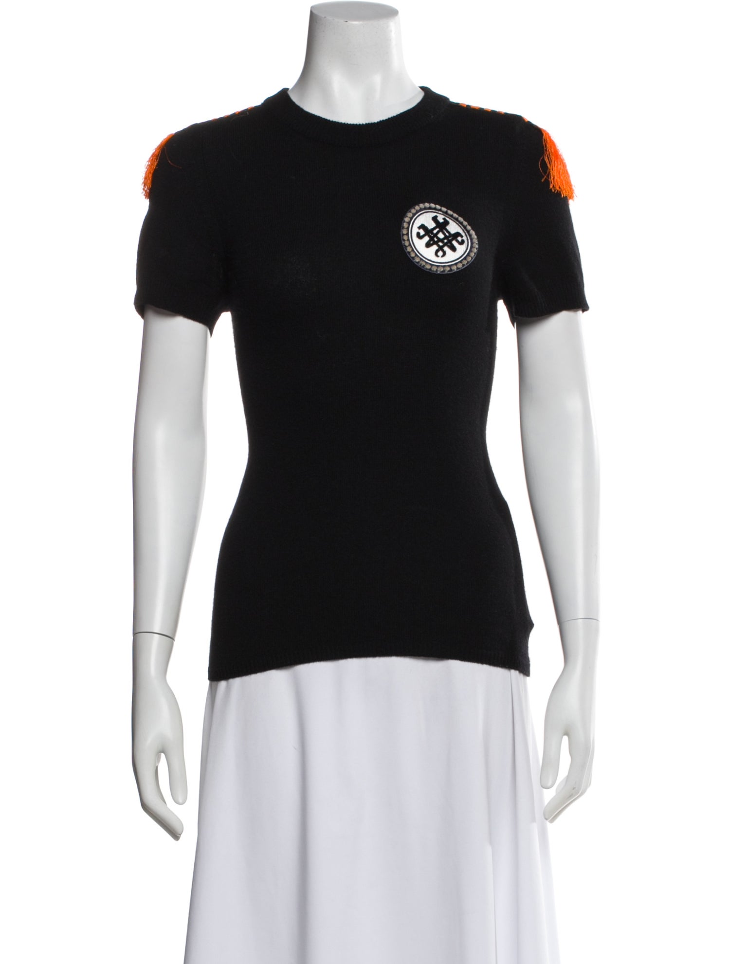 Mr & Mrs Italy Cashmere Crew Neck Top