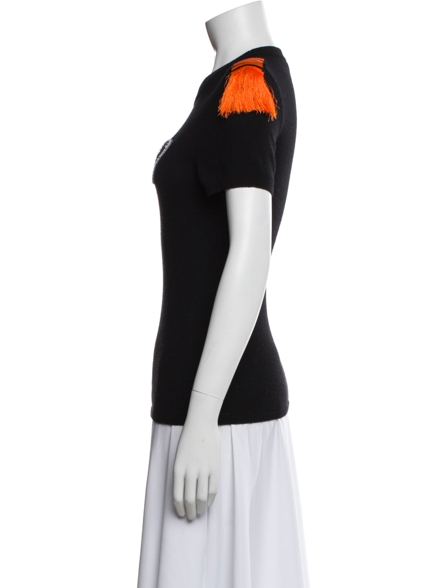 Mr & Mrs Italy Cashmere Crew Neck Top