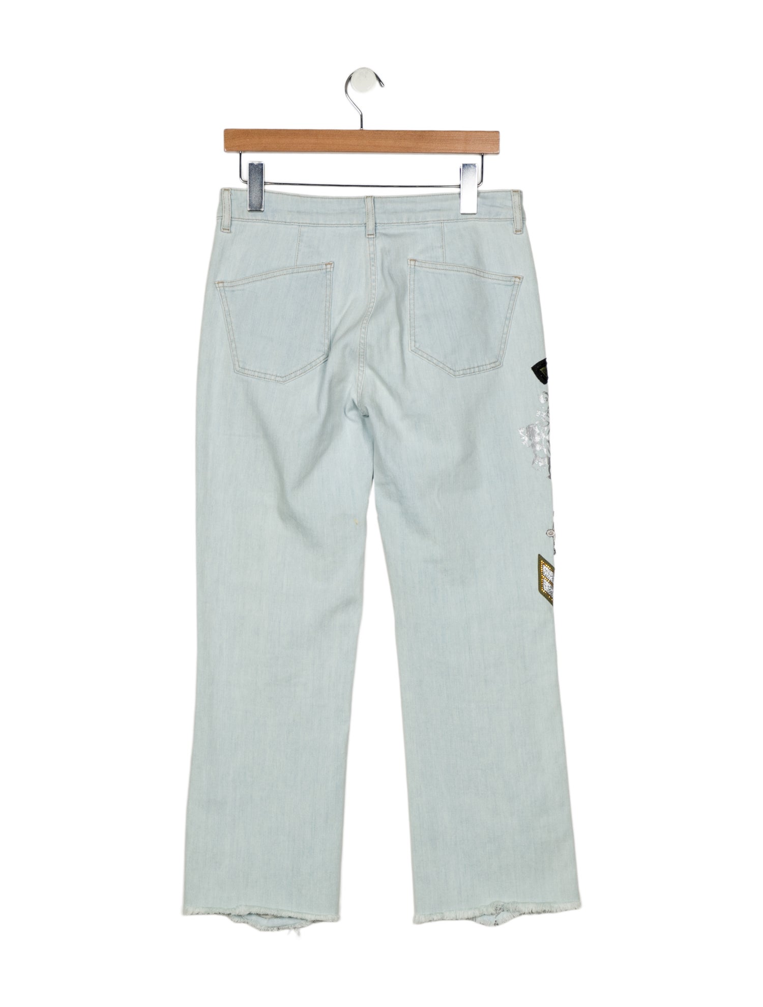 Mr & Mrs Italy Mid-Rise Straight Leg Jeans