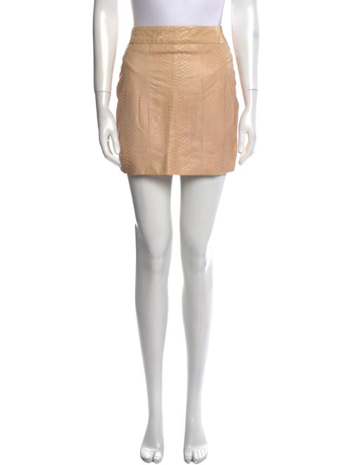 Mathieu Mirano Embroidered Accent Mini Skirt