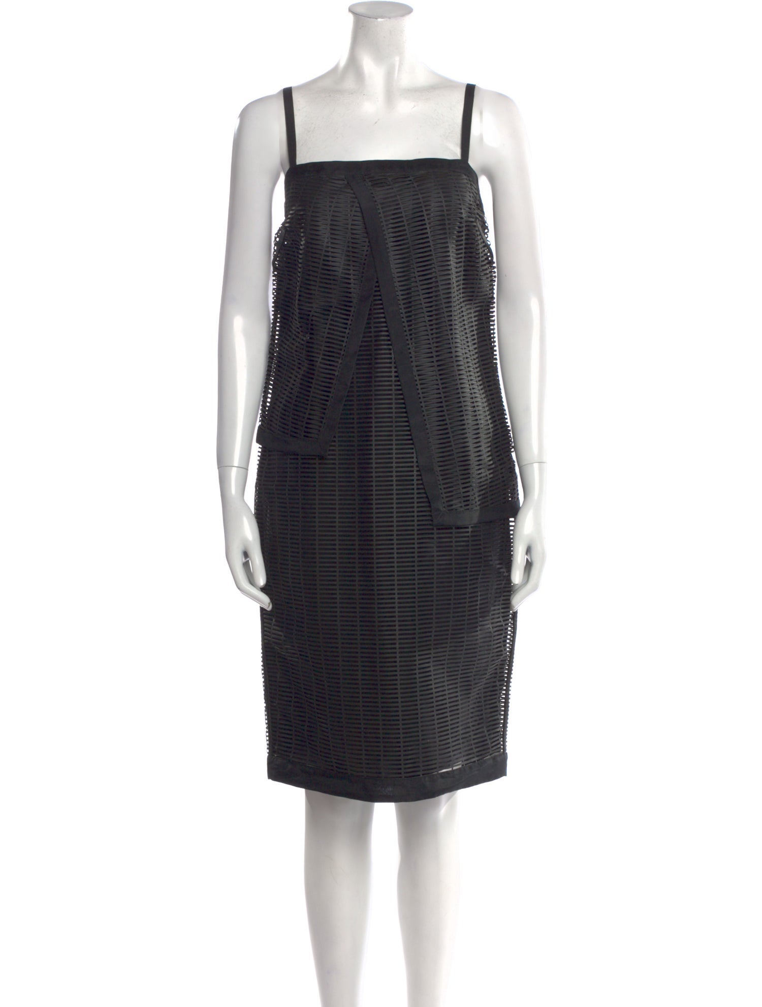Mathieu Mirano Striped Knee-Length Dress