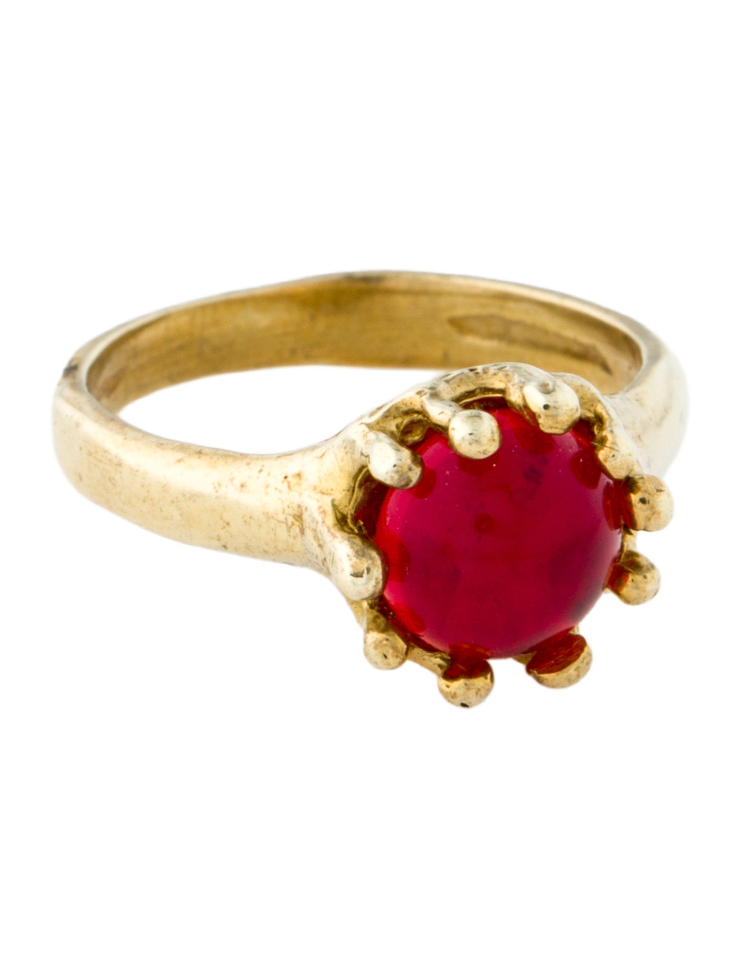 Mondo Mondo Glass Lush Cocktail Ring