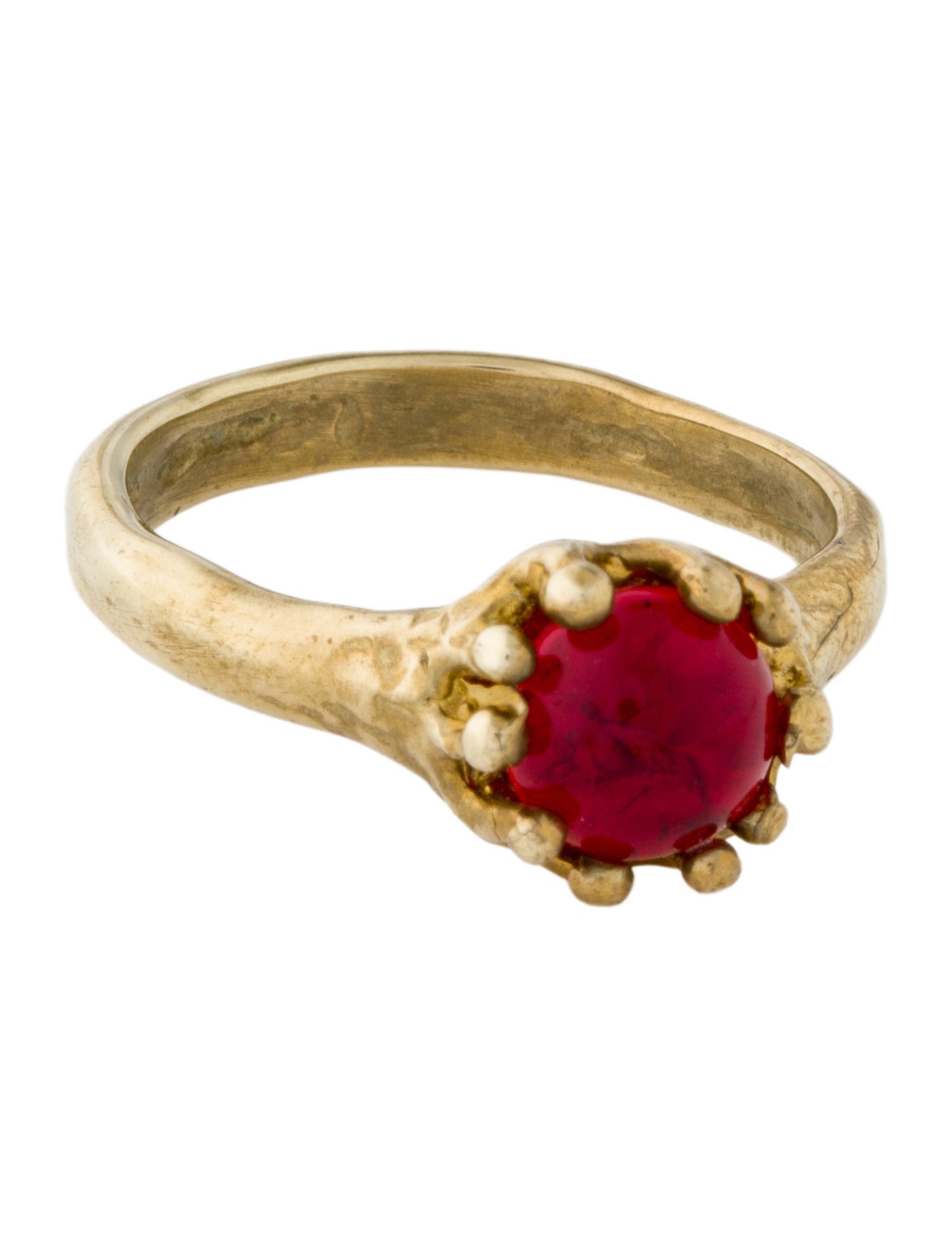 Mondo Mondo Glass Lush Cocktail Ring