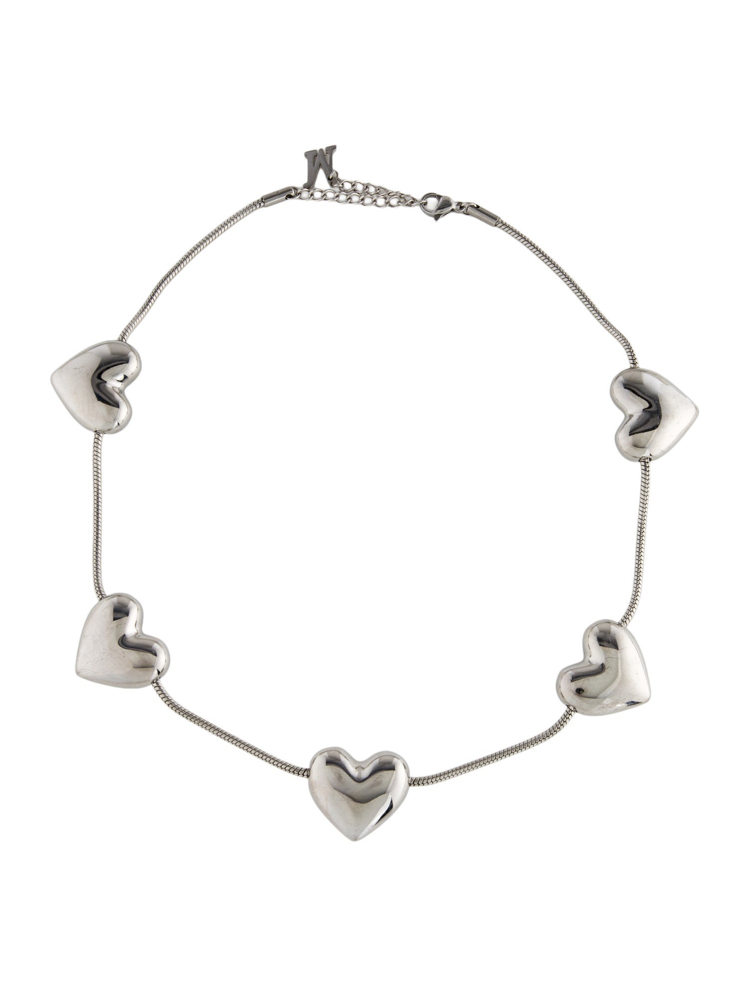 Mondo Mondo Heart Choker Necklace