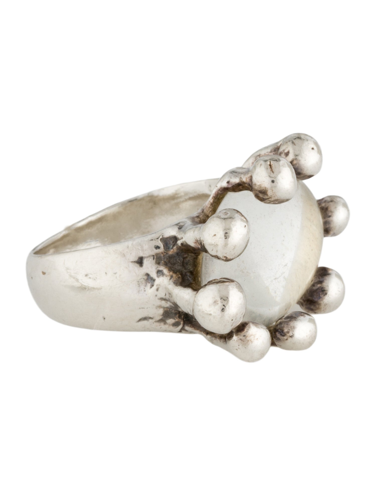 Mondo Mondo Glass Diva Cocktail Ring