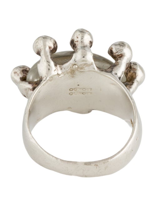 Mondo Mondo Glass Diva Cocktail Ring