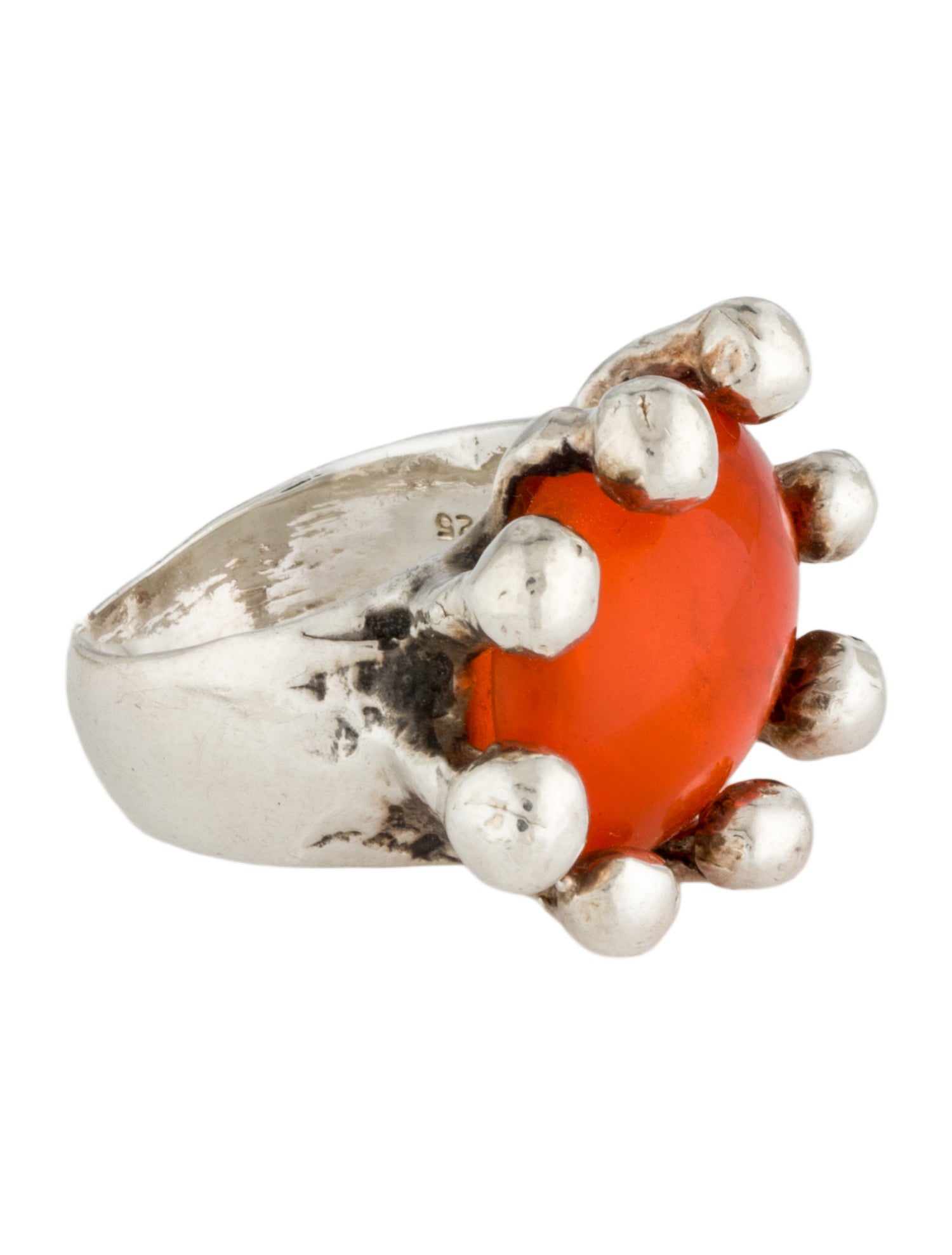 Mondo Mondo Glass Diva Cocktail Ring