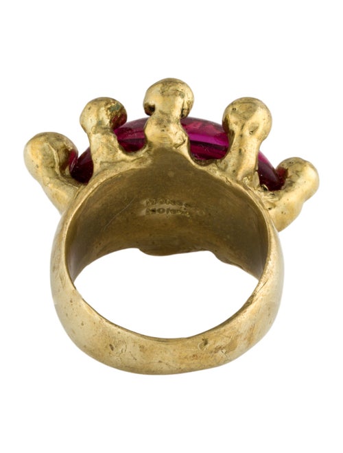 Mondo Mondo Glass Diva Cocktail Ring