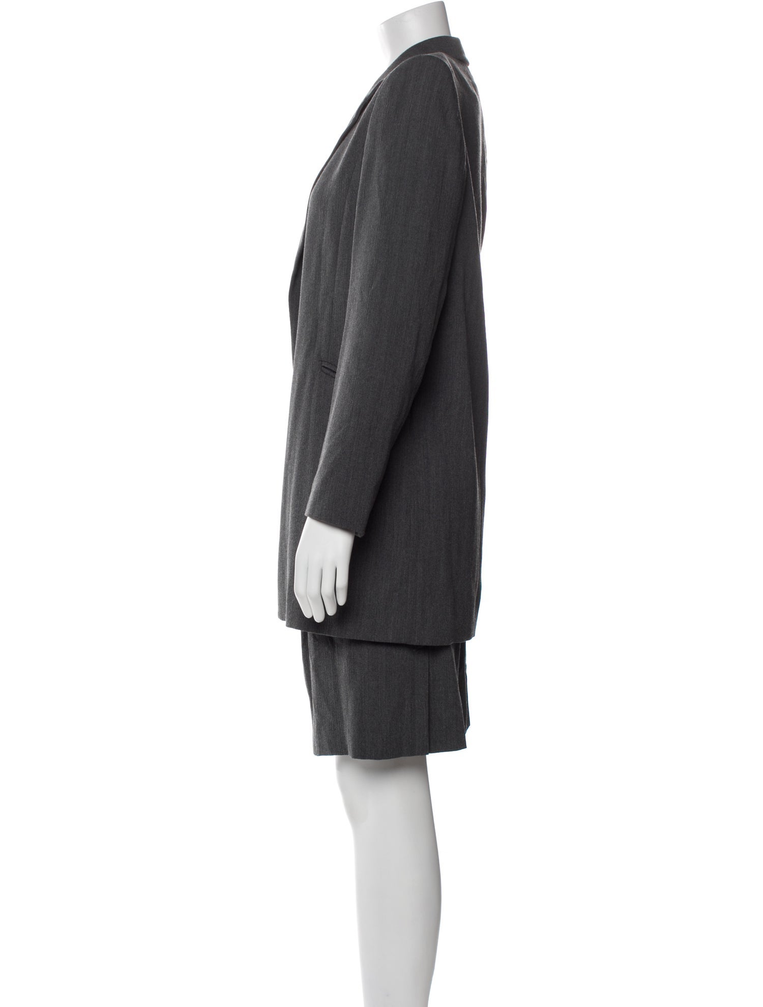Max Mara Pianoforte Virgin Wool Skirt Suit w/ Tags
